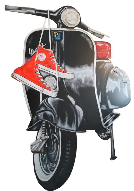 Vespa Road Trip 01 - 109X75,5 cm